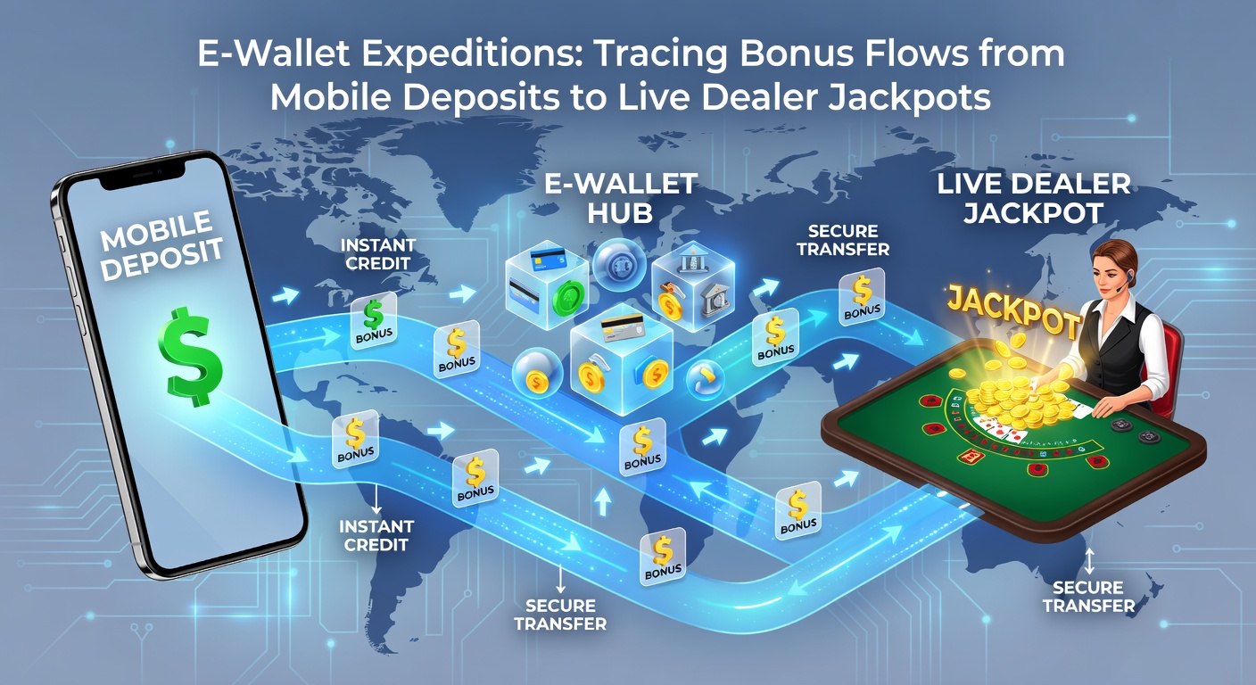 Smartphone screen showing e-wallet deposit interface with casino bonus activation on a vibrant mobile app