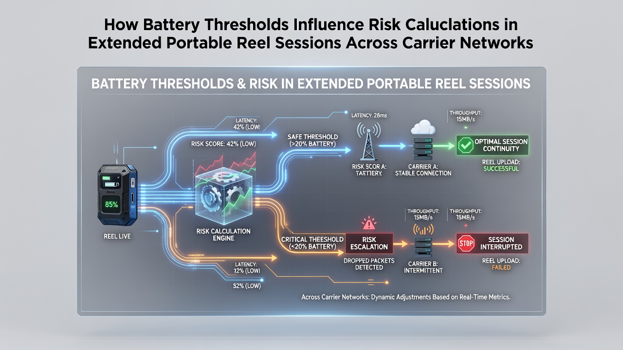 Mobile device displaying reel gaming interface with battery indicator overlay during extended session
