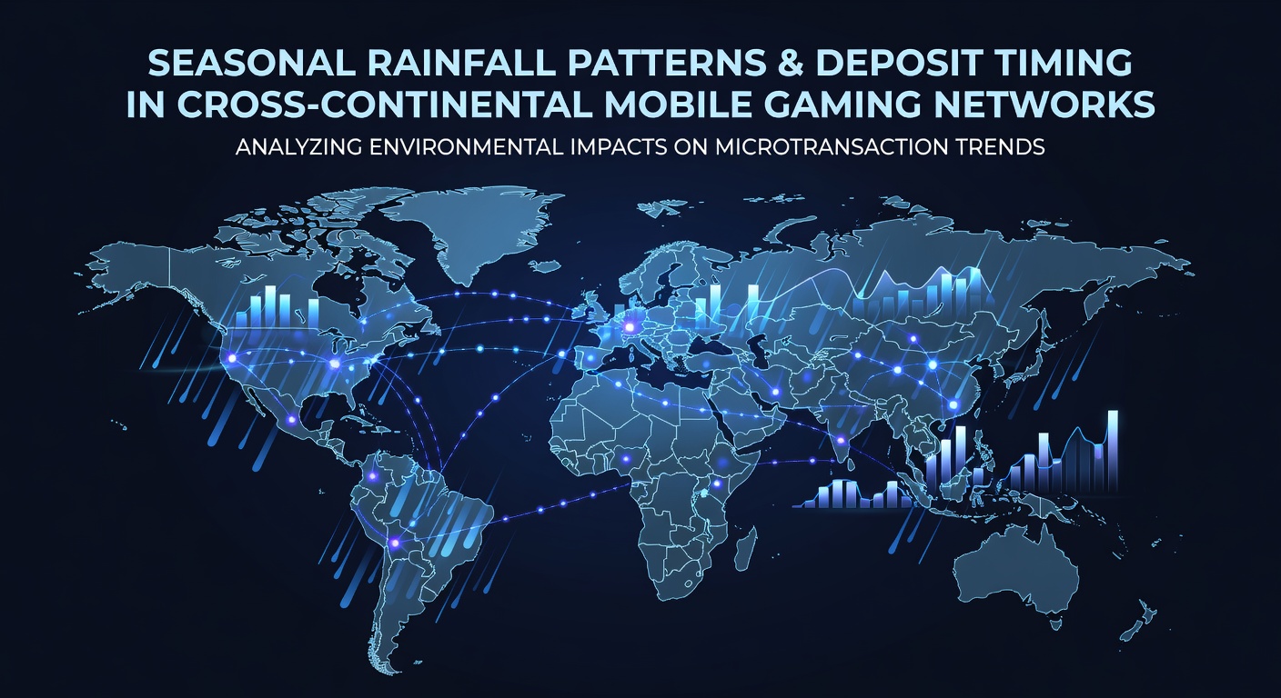 Satellite view showing rainfall patterns across continents and mobile network coverage zones